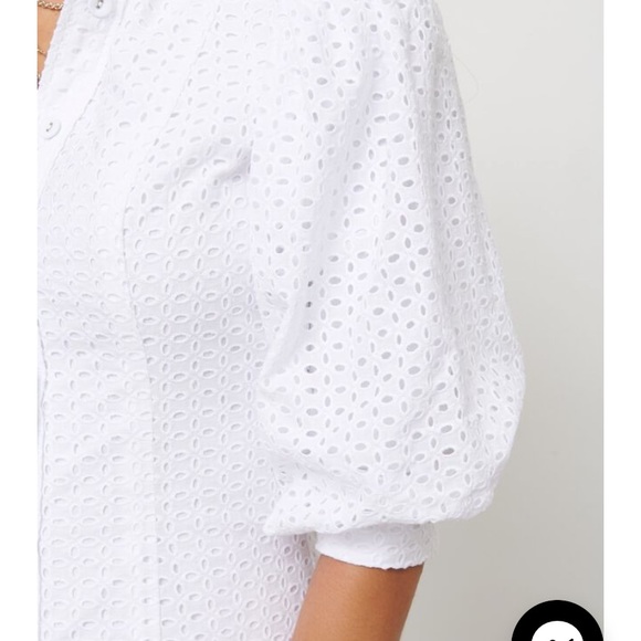 Dynamite Maddison Eyelet Dress - Picture 2 of 6